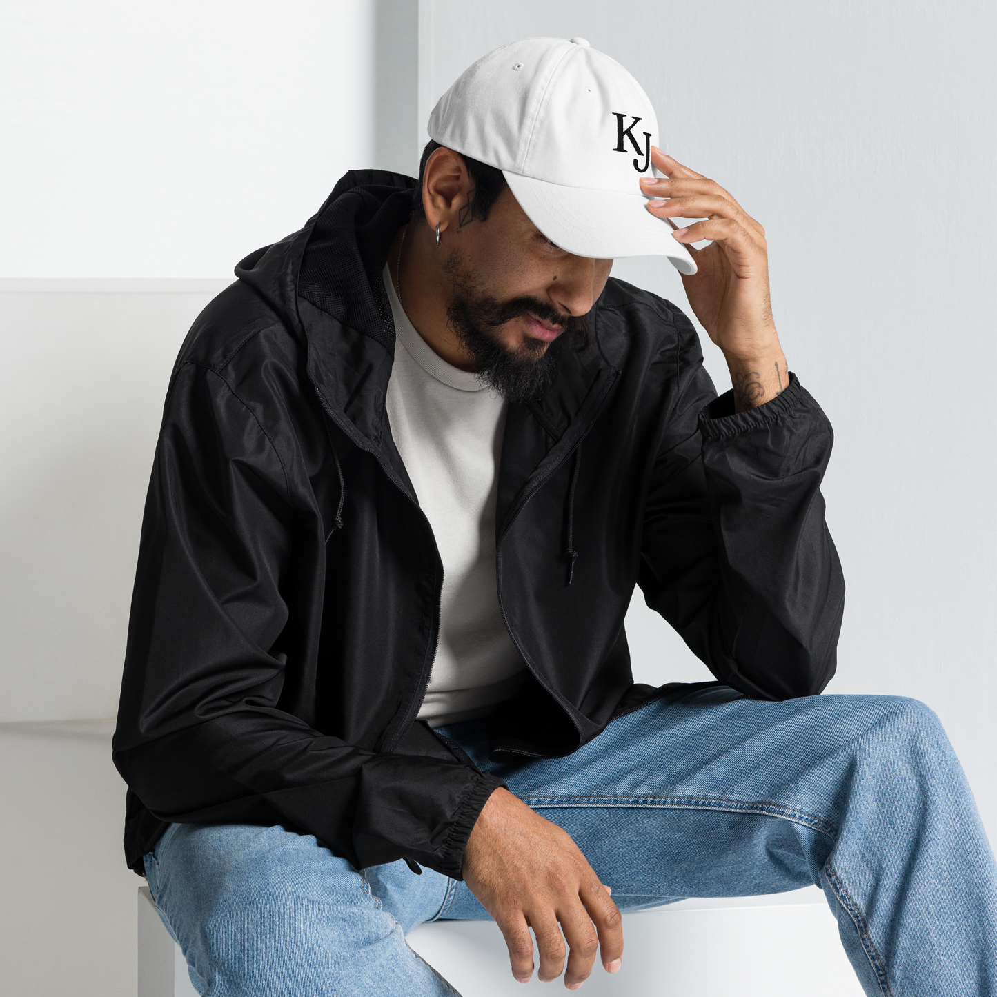 Casquette KJ blanche