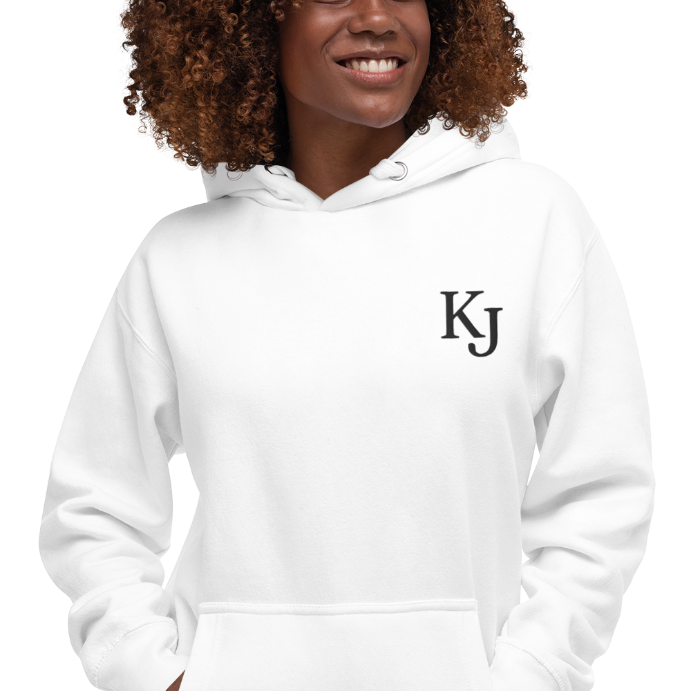 Sweat à Capuche Unisexe blanc