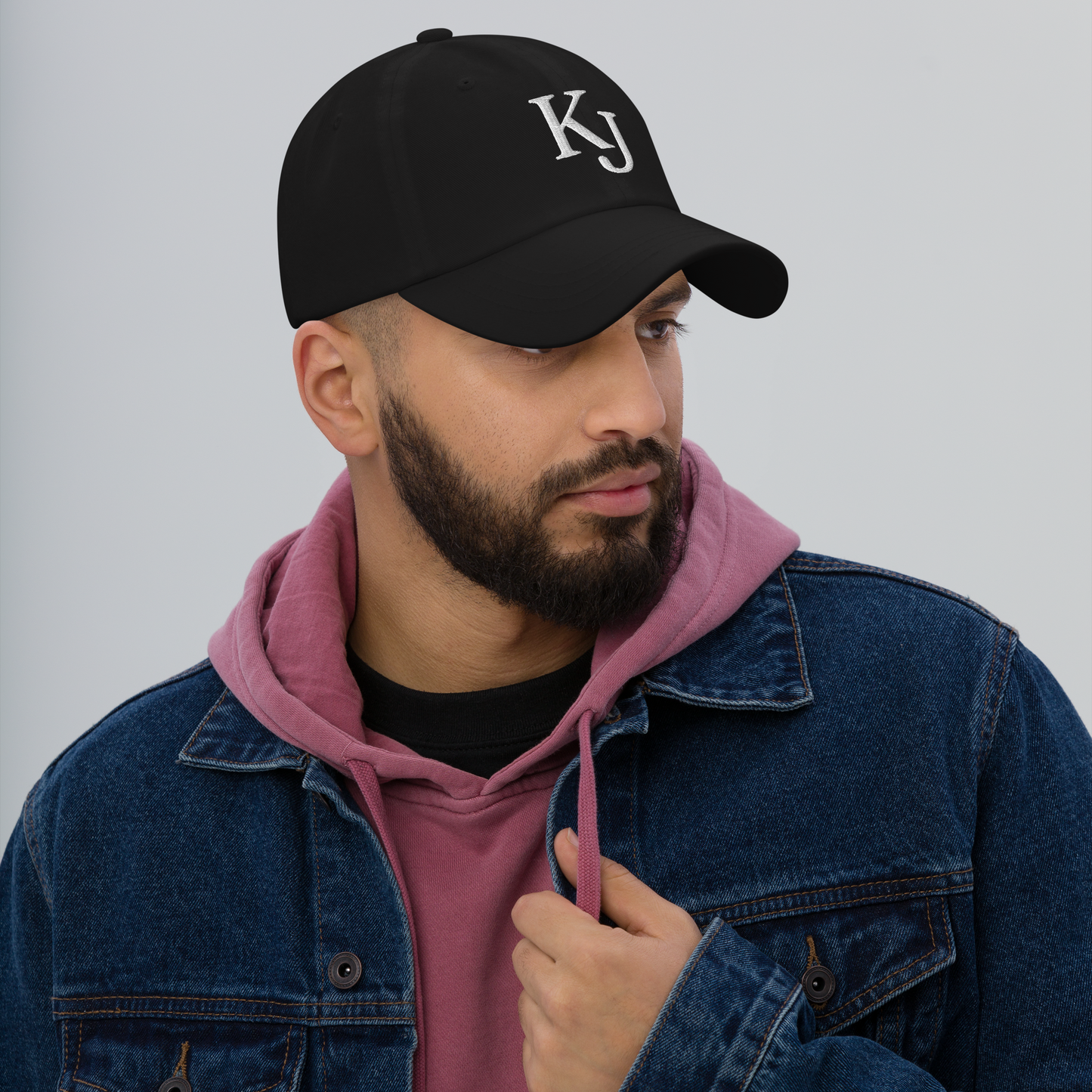 Casquette KJ  noir