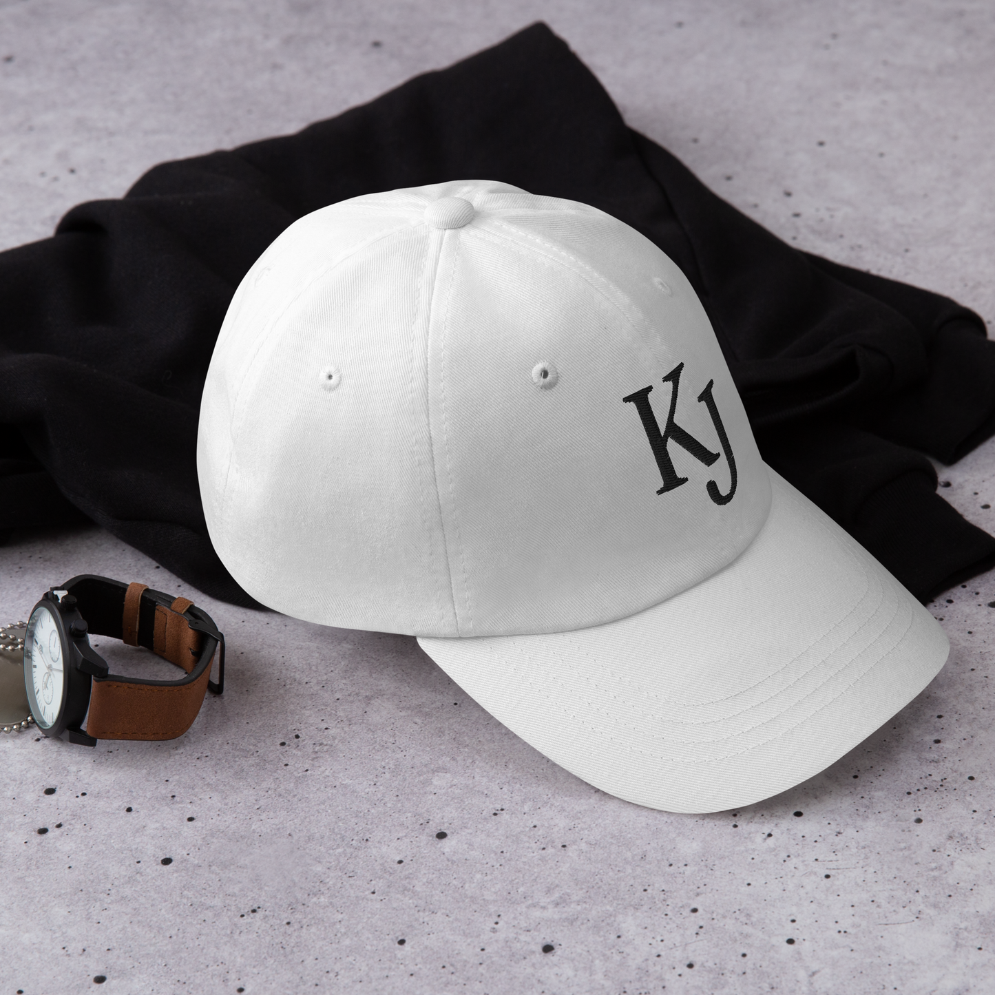 Casquette KJ blanche